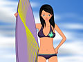 Surfer Girl Dress Up, et mängida online